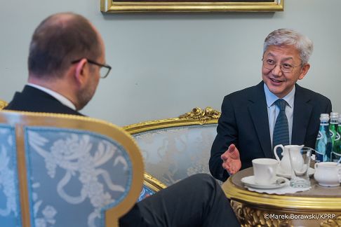 004_Minister_Marcin_Przydacz_potkanie z Ambasador Korei Panem Junyoula Tae_31-10-2025_MB1_9082.jpg