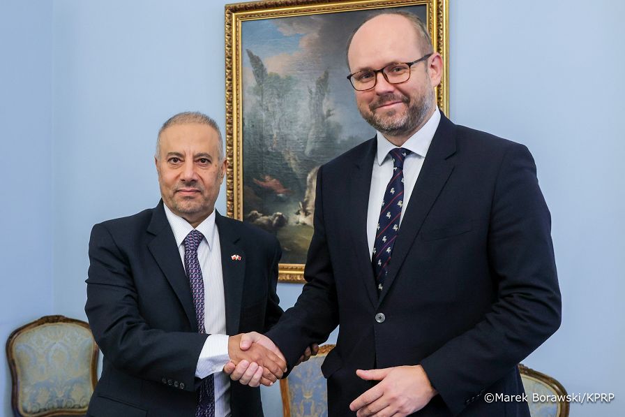 001_Minister_Marcin_Przydacz_Spotkanie z Ambasadorem Kataru_Saoud Abdulla Z. Al Mahmoud_07-10-2025_MB1_3814.jpg.JPG