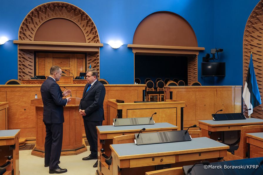 016_Prezydent_Karol_Nawrocki_Wizyta_Estonia_Pałac_Parlament_Przewodniczący_Parlamentu_Lauri_Husar_09-10-2025_MB1_5083.jpg.JPG