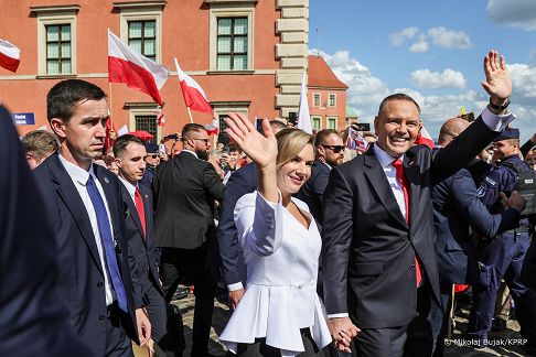 016_Prezydent_Karol_Nawrocki_Prezydentowa_Marta_Nawrocka_Zamek_Krolewski_20250806_MWB26241.jpg