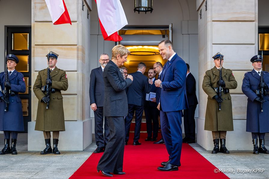 012_Prezydent_Karol_Nawrocki_Wizta Prezydent Szwajcarii Karin Keller-Sutter_13-11-2025_MWB18002.jpg.JPG