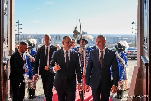 025_Prezydent Karol_Nawrocki_Wizyta_Słowacja_Prezydent_Słowacji_Przewodniczący_Zgromadzenia_Narodowego_Republiki_Słowackiej_Richard_Rasi_05-11-2025_MWB17957.jpg.JPG