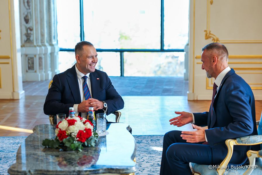 032_Prezydent Karol_Nawrocki_Wizyta_Słowacja_Prezydent_Słowacji_Przewodniczący_Zgromadzenia_Narodowego_Republiki_Słowackiej_Richard_Rasi_05-11-2025_MWB18530.jpg.JPG