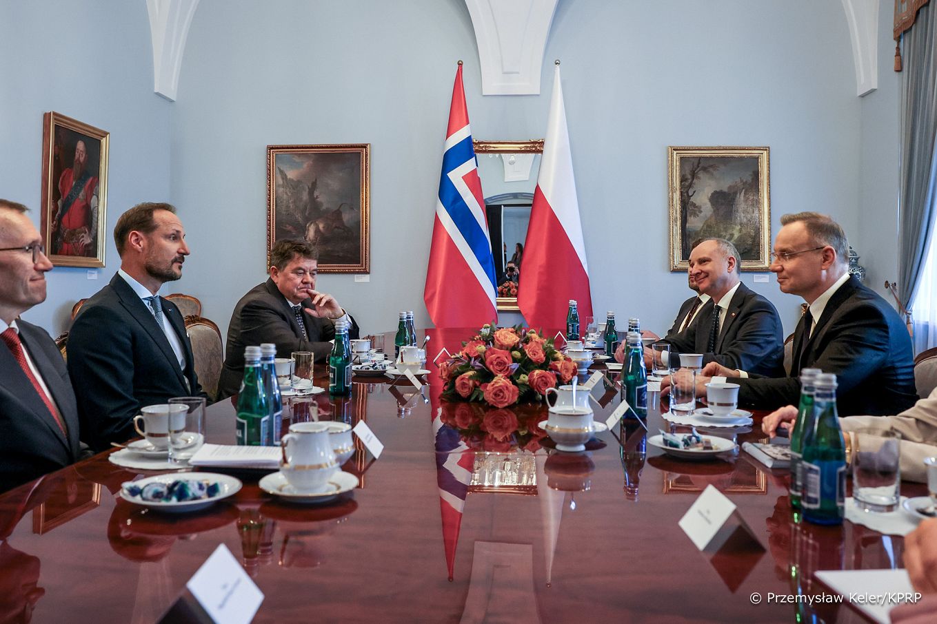 004_Prezydent_Andrzej_Duda_spotkanie_Ksiaze_Krolestwa_Norwegii_JKW_Haakon_20250423_PK1_3317.jpg