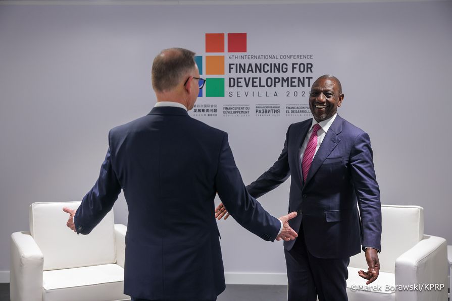 012_Andrzej_Duda_Wizyta_Hiszpania_dzień_2_Financing_for_Development_spotkanie_Prezydent_Kenia_Willian_Ruto_30-06-2025_MB1_5617.jpg.JPG