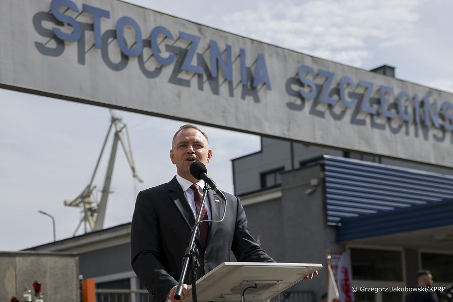 06_Karol_Nawrocki_obchody_45_rocznicy_podpisania_Porozumien_Sierpniowych_Szczecin_20250830_GJA_0373.jpg