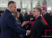018_Prezydent Karol Nawrocki_Pierwsza Dama Marta Nawrocka_Spotkanie noworoczne z przedstawicielami kościołów i związków wyznaniowych_14-01-2026_MB1_4276.jpg