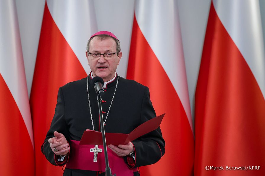 009_Prezydent Karol Nawrocki_Pierwsza Dama Marta Nawrocka_Spotkanie noworoczne z przedstawicielami kościołów i związków wyznaniowych_14-01-2026_MB2_5754.jpg
