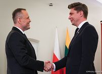 003_Prezydent Karol Nawrocki_Spotkanie Prezydenta RP z Premierem Republiki Litewskiej Panem Mindaugasem Sinkeciciusem_13-10-2026_MWB12876.jpg.JPG