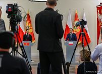 029_Prezydent Karol Nawrocki_Wizyta Prezydenta Czarnogóry Jakova Milatovicia i Małżonki_konferencja prasowa_14-10-2026_MWB28392.jpg.JPG