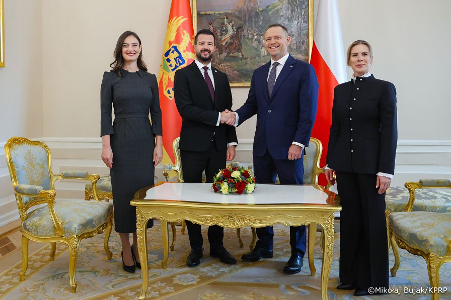 016_Prezydent Karol Nawrocki_Wizyta Prezydenta Czarnogóry Jakova Milatovicia i Małżonki_spotkanie_14-10-2026_MWB13503.jpg.JPG