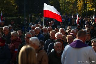 021_Prezydent Karol Nawrocki_Uroczystości pogrzebowe 49 Ofiar reżimu komunistycznego_21-10-2026_MWB29718.jpg.JPG