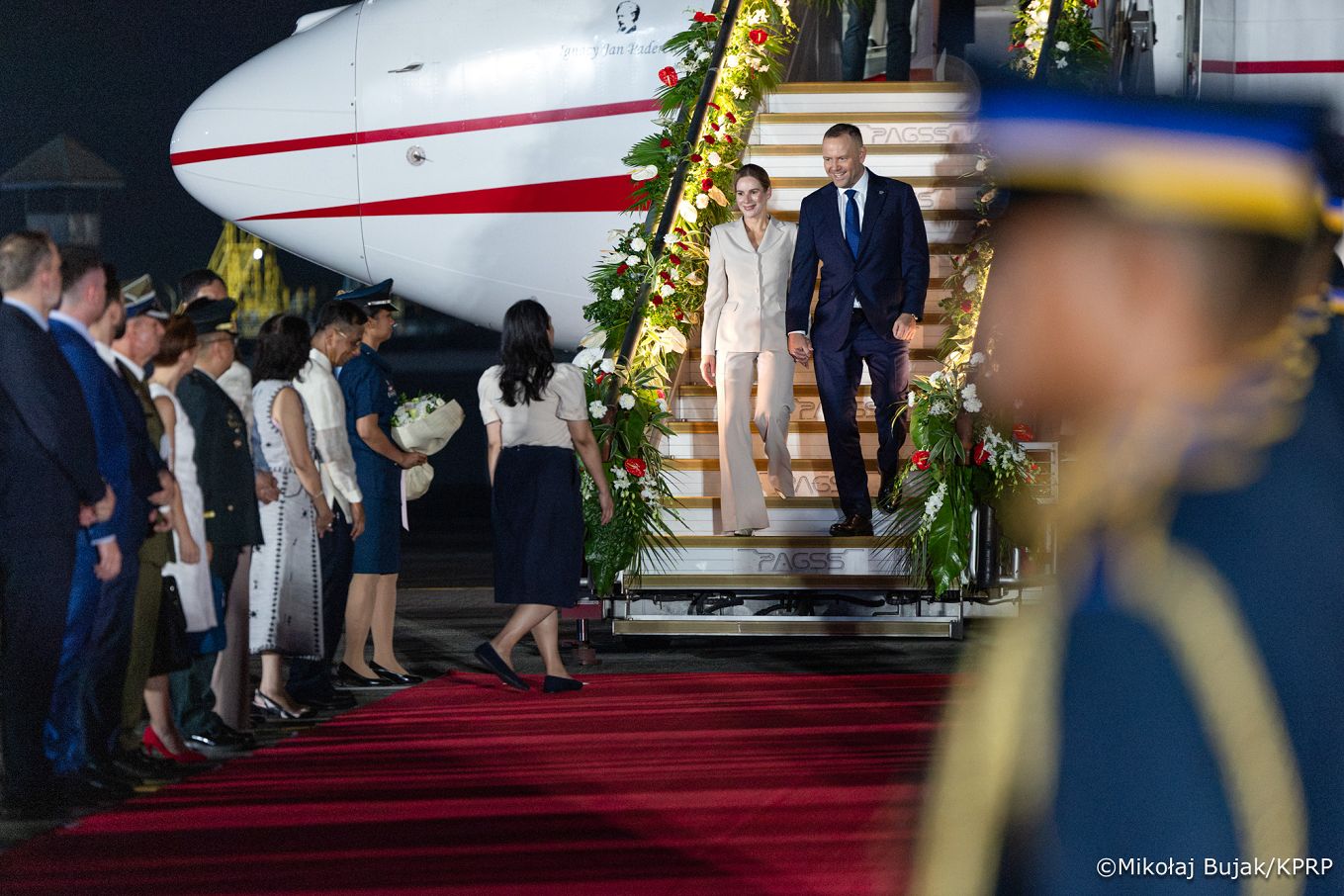 003_Para Prezyencka_Manila_Filipiny_Wizyta oficjalna na Filipinach_Przylot_05-10-2026_MWB23282.jpg.JPG