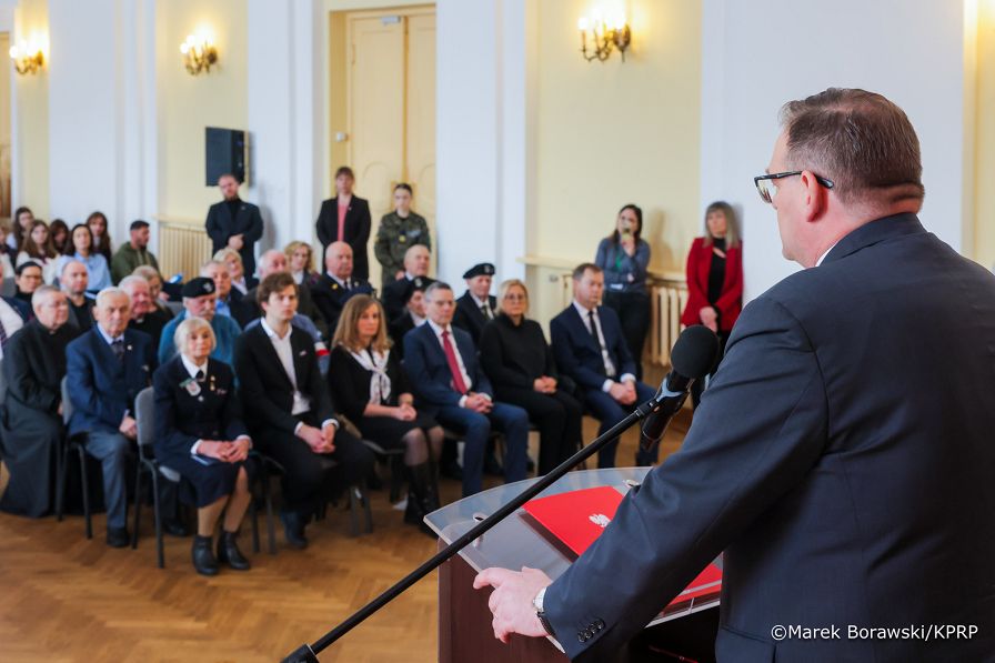 004_Doradca Jan Józef Kasprzyk_Otwock_Pośmiertne mianowanie Juliana Filipowicza na stopień Generała Dywizji_19-02-2026_MB1_8687.jpg.JPG