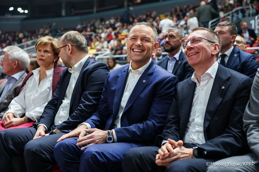 020_Prezydent Karol Nawrocki_Wizyta na Łotwie_mecz koszykówki_27-02-2026_MWB11096.jpg.JPG