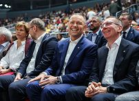 020_Prezydent Karol Nawrocki_Wizyta na Łotwie_mecz koszykówki_27-02-2026_MWB11096.jpg.JPG