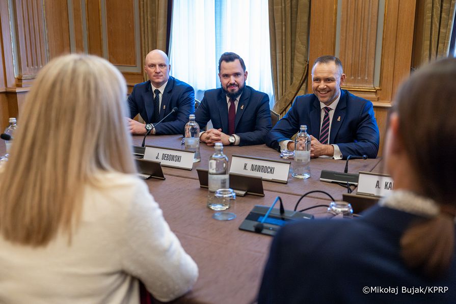040_Prezydent Karol Nawrocki_Mediolan_Rozpoczęcie zimowych IO 2026 Mediolan_Spotkanie Cristy Coventry Przewodnicząca MKOL_ 07-02-2026_MWB18209.jpg.JPG