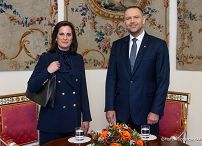 021_Prezydent Karol Nawrocki Ceremonia złożenia listów uwierzytelniających_JE Pani Victoria Ortega Gutierrez, Ambasador Królestwa Hiszpanii w RP_27-03-2026_MB1_6439.jpg.JPG