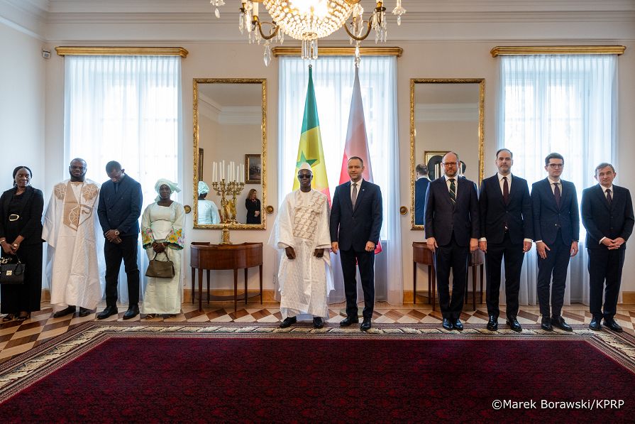006_Prezydent Karol Nawrocki Ceremonia złożenia listów uwierzytelniających_JE Pan Diamene Diome, Ambasador Republiki Senegalu w RP_27-03-2026_MB1_6044.jpg.JPG