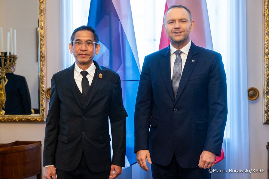 023__Prezydent Karol Nawrocki Ceremonia złożenia listów uwierzytelniających_JE Pan Sira Swangsilpa, Ambasador Królestwa Tajlandii w RP_27-03-2026_MB1_6656.jpg.JPG