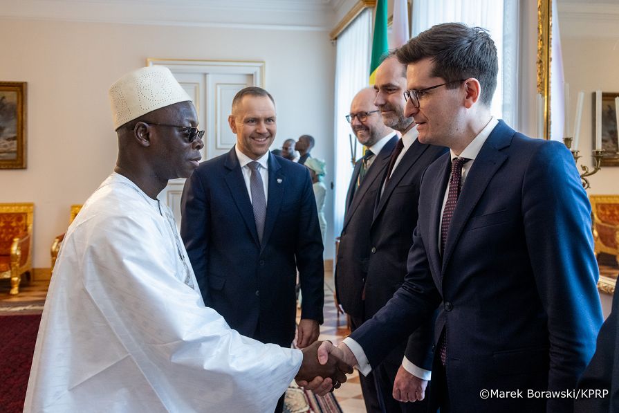 005_Prezydent Karol Nawrocki Ceremonia złożenia listów uwierzytelniających_JE Pan Diamene Diome, Ambasador Republiki Senegalu w RP_27-03-2026_MB1_6014.jpg.JPG