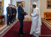 004_Prezydent Karol Nawrocki Ceremonia złożenia listów uwierzytelniających_JE Pan Diamene Diome, Ambasador Republiki Senegalu w RP_27-03-2026_MB1_5973.jpg.JPG