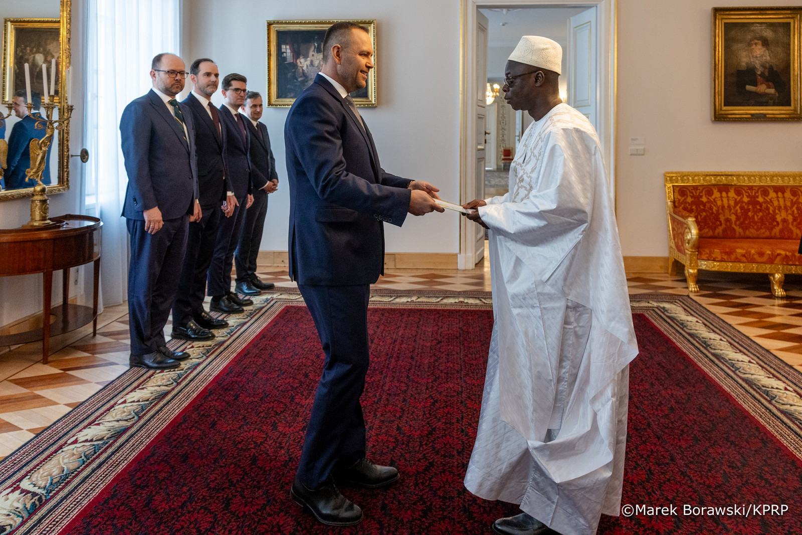 004_Prezydent Karol Nawrocki Ceremonia złożenia listów uwierzytelniających_JE Pan Diamene Diome, Ambasador Republiki Senegalu w RP_27-03-2026_MB1_5973.jpg.JPG [920.61 KB]