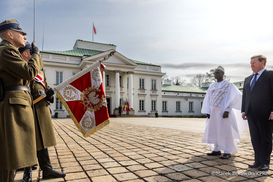 002_Prezydent Karol Nawrocki Ceremonia złożenia listów uwierzytelniających_JE Pan Diamene Diome, Ambasador Republiki Senegalu w RP_27-03-2026_MB1_5900.jpg.JPG