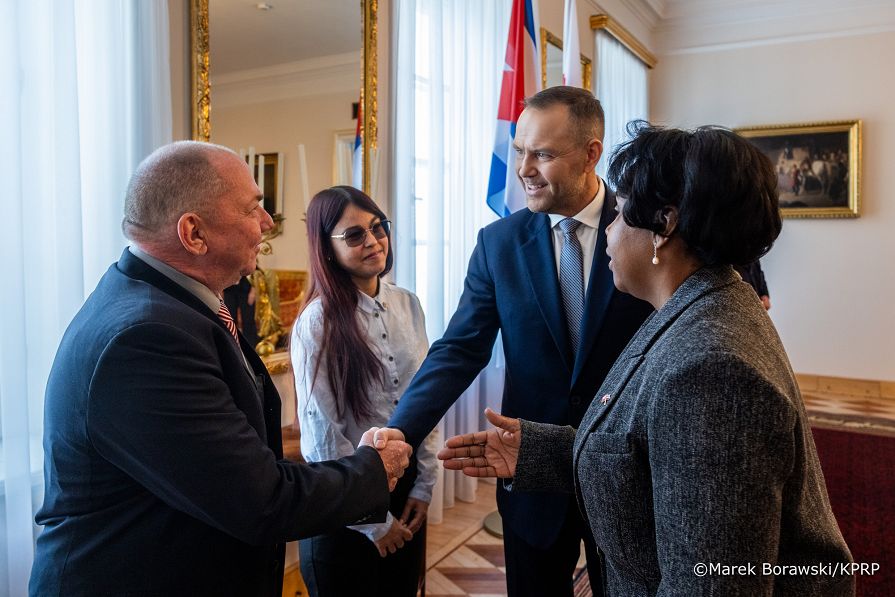 012_Prezydent Karol Nawrocki Ceremonia złożenia listów uwierzytelniających_JE Pani Ibete Fernandez Hernandez, Ambasador Republiki Kuby w RP_27-03-2026_MB1_6188.jpg.JPG