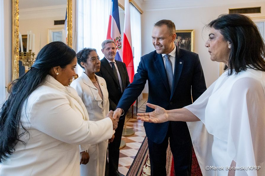 032__Prezydent Karol Nawrocki Ceremonia złożenia listów uwierzytelniających_JE Pani Iris Joseline Pujol Rodriguez, Ambasador Republiki Dominikańskiej w RP_27-03-2026_MB1_6919.jpg.JPG