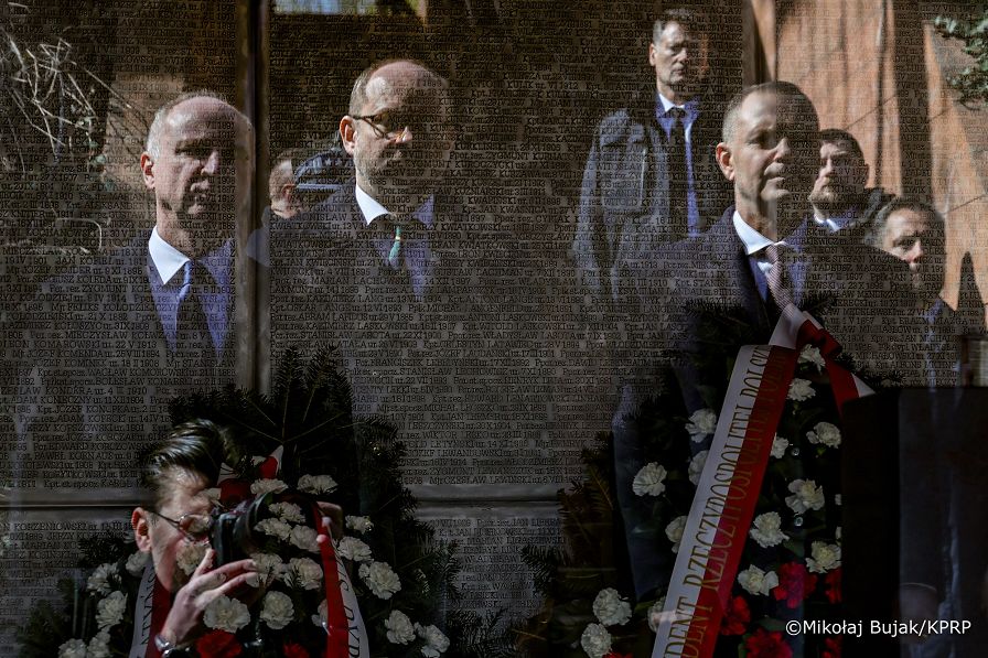 014_Prezydent Karol Nawrocki_Obchody Dnia Pamieci Ofiar Zbrodni Katyńskiej w Muzeum Katyńskim_13-04-2026_MWB19426.jpg.JPG