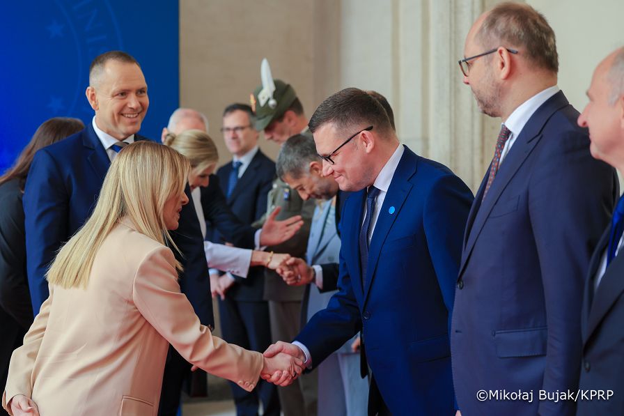 031_Para Prezydencka_Wizyta we Włoszech_Sotkanie z Premier Włoch Giorgią Meloni_18-05-2026_MWB21548.jpg.JPG