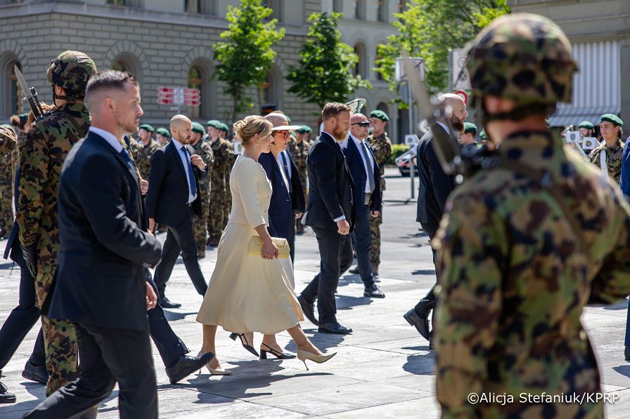004_A_Para Prezydencka_Wizyta w Szwajcarii_Ceremonia powitania oficjalnego_Przydent Szwajcarii Guy Parmelin_27-05-2026_7C6A7646.jpg.JPG
