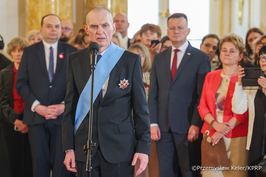 019_Prezydent Karol Nawrocki_Piewsza Dama Marta Nawrocka_Uroczystość wręczenia odznacze państwowych_03-05-2026_PK2_8113.jpg.JPG