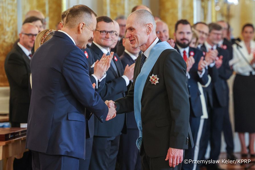 007_Prezydent Karol Nawrocki_Piewsza Dama Marta Nawrocka_Uroczystość wręczenia odznacze państwowych_03-05-2026_PK2_7523.jpg.JPG