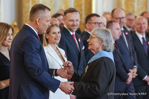 009_Prezydent Karol Nawrocki_Piewsza Dama Marta Nawrocka_Uroczystość wręczenia odznacze państwowych_03-05-2026_PK2_7622.jpg.JPG