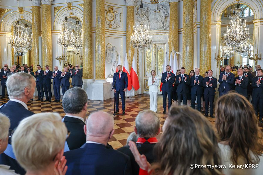 013_Prezydent Karol Nawrocki_Piewsza Dama Marta Nawrocka_Uroczystość wręczenia odznacze państwowych_03-05-2026_PK1_4151.jpg.JPG