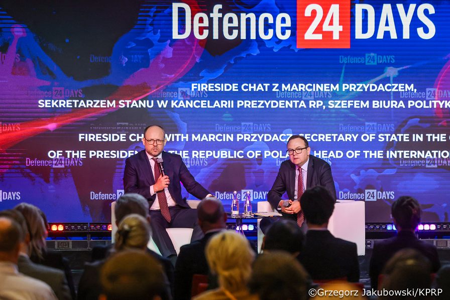 009_Minister Marcin Przydacz_Udział w Defence 24 Days _07-05-2026_GJB_9778.jpg.JPG