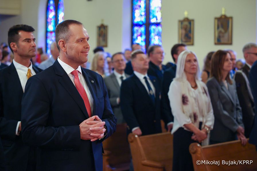 002_Prezydent Karol Nawrocki_Udział Prezydenta RP we Mszy Św. w Kościele pw. Matki Boskiej Królowej Polski i św. Maksymiliana Kolbe_14-06-2026_MWB13871.jpg.JPG