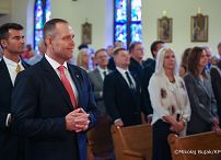 002_Prezydent Karol Nawrocki_Udział Prezydenta RP we Mszy Św. w Kościele pw. Matki Boskiej Królowej Polski i św. Maksymiliana Kolbe_14-06-2026_MWB13871.jpg.JPG