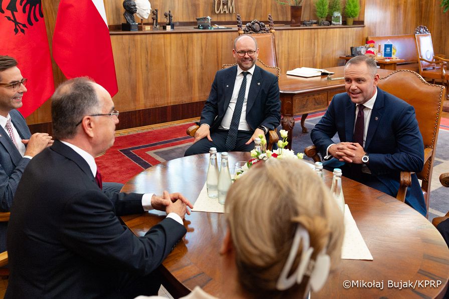 011_Prezydent Karol Nawrocki_70 rocznica Poznańskiego Czerwca_Spotkanie z Prezydentem Albani_Bajram Begaj_28-06-2026_MWB17139.jpg.JPG