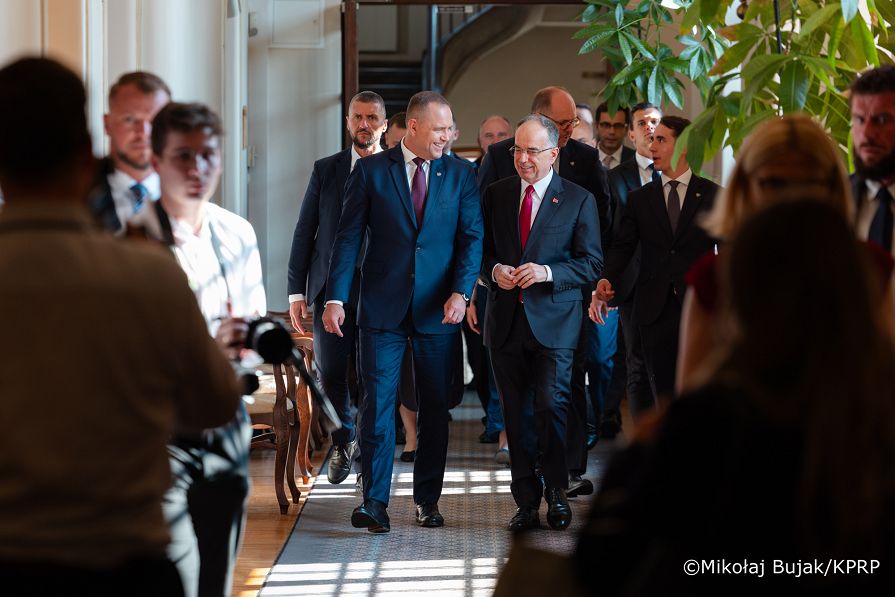 008_Prezydent Karol Nawrocki_70 rocznica Poznańskiego Czerwca_Spotkanie z Prezydentem Albani_Bajram Begaj_28-06-2026_MWB23471.jpg.JPG