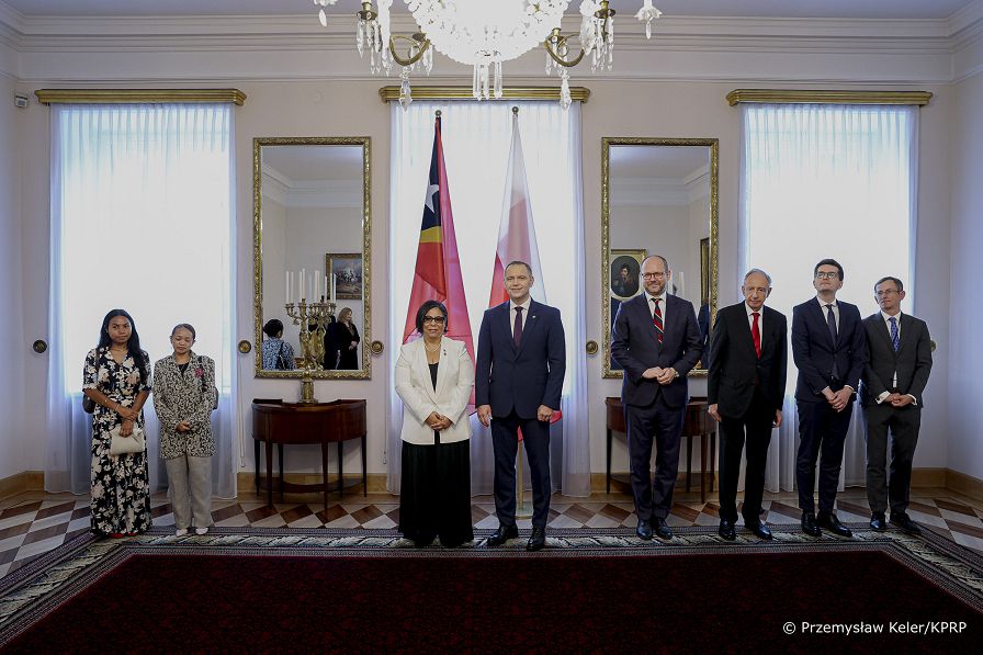 25_Karol_Nawrocki_Maria_de_Lurdes_Martins_de_Sousa_Bessa_Ambasador_Timoru _Wschodniego _20260721_PK1_1205.jpg