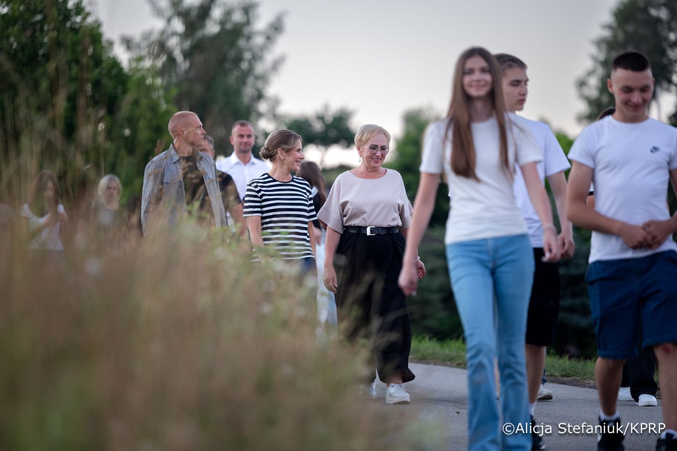 028_Pierwsza Dama Marta Nawrocka_Wisław_Spotkanie z młodzieżą z Litwy_02-07-2026_340A4283.jpg.JPG