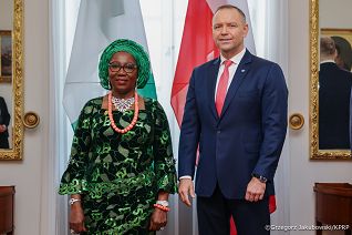 006_Prezydent Karol Nawrocki_Listy uwierzytelniające_Chioma Proscilla Ohakim_Ambasador Federalnej Republiki Nigerii_28-09-2026_GJB_2761.jpg.JPG