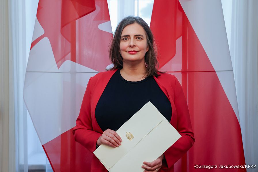 017_Prezydent Karol Nawrocki_Listy uwierzytelniające_JE Pani Emmanuelle Lamoureux, Ambasador Kanady w RP_28-09-2026_GJB_3615.jpg.JPG