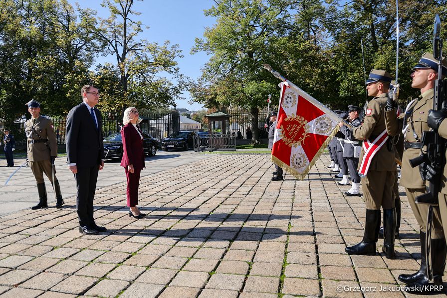 009_Prezydent Karol Nawrocki_Listy uwierzytelniające_JE Pan Philippe Benoit, Ambasador Królestwa Belgii w RP_28-09-2026_GJB_2836.jpg.JPG