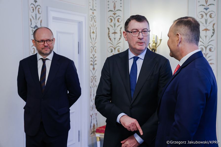 014_Prezydent Karol Nawrocki_Listy uwierzytelniające_JE Pan Philippe Benoit, Ambasador Królestwa Belgii w RP_28-09-2026_GJB_2950.jpg.JPG